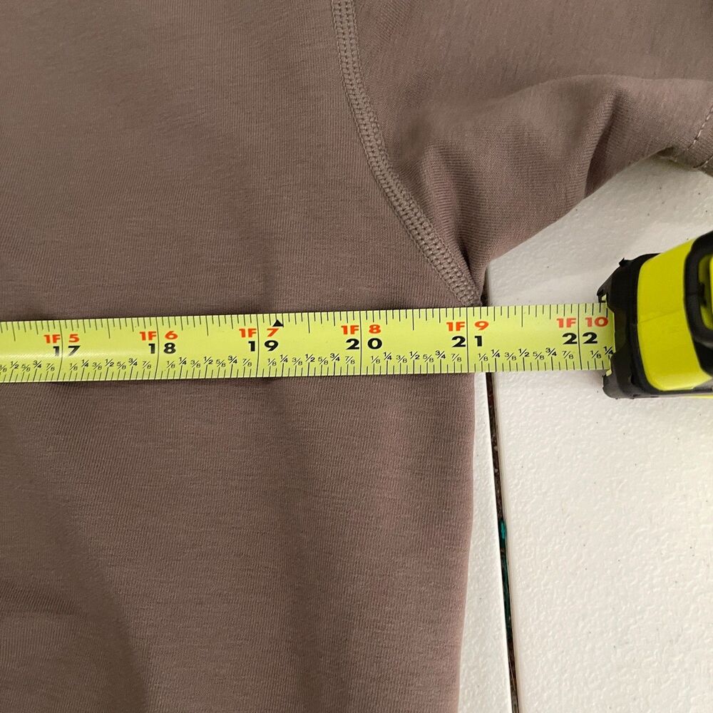 Bylt Polo Shirt Men's Large Lux Brown Drop Cut Short Sleeve Athletic Collared - Picture 9 of 11